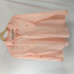 Chico's Pastel Button Down